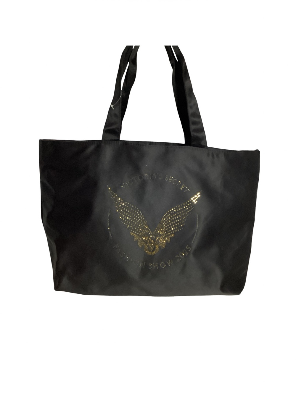 Victoria’s Secret Bling Rhinestone 2025 Fasion Show Tote Bag NWOT Angel Wings